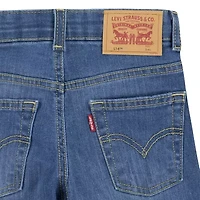Levi's® Little Boys Adjustable Waist Mid Rise 514™ Straight Leg Jean
