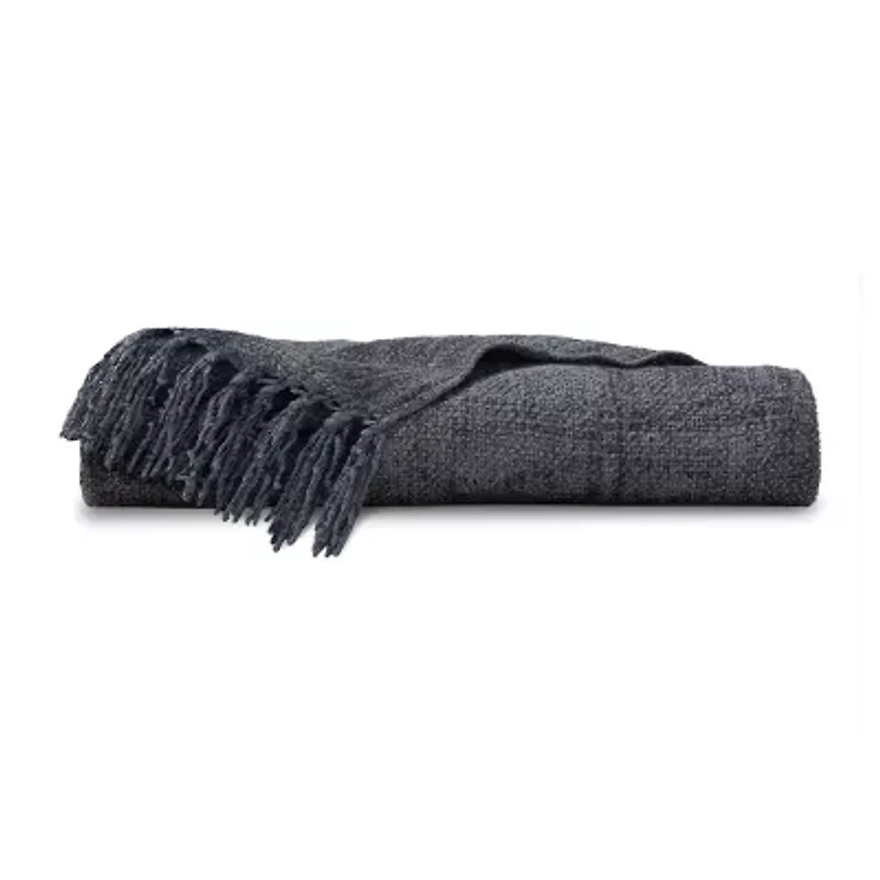 Ella Jayne Viscose Chenille Throw Blanket
