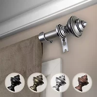 Rod Desyne Palace 5/8 Adjustable Curtain