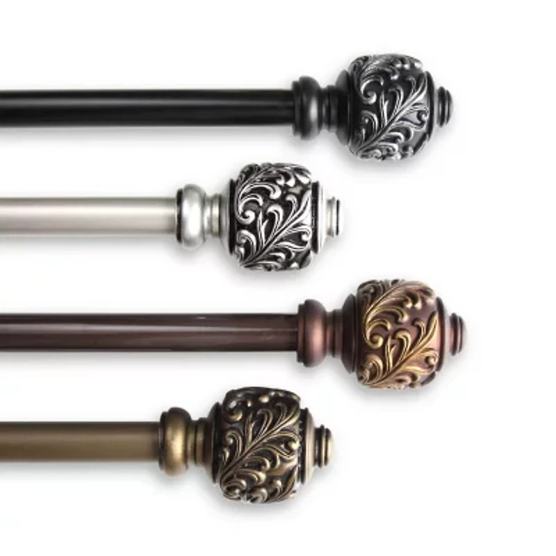 Rod Desyne Tilly 5/8 Adjustable Curtain