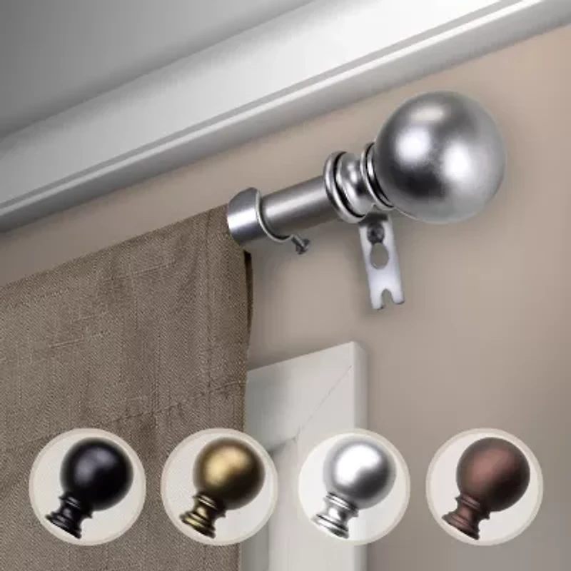 Rod Desyne Luna 5/8 Adjustable Curtain