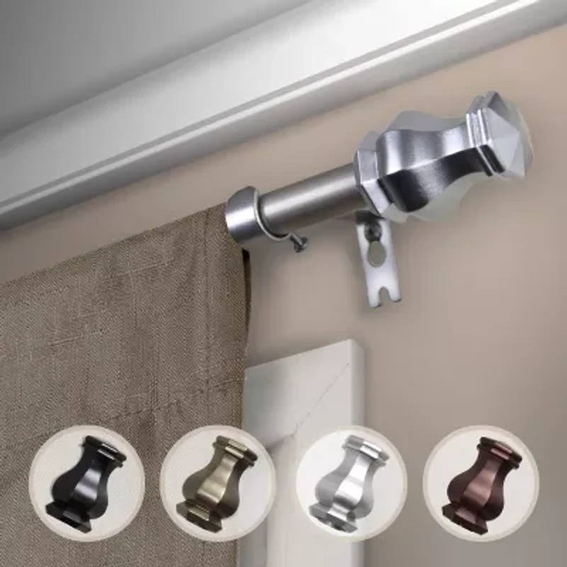 Rod Desyne Emelia 5/8 Adjustable Curtain