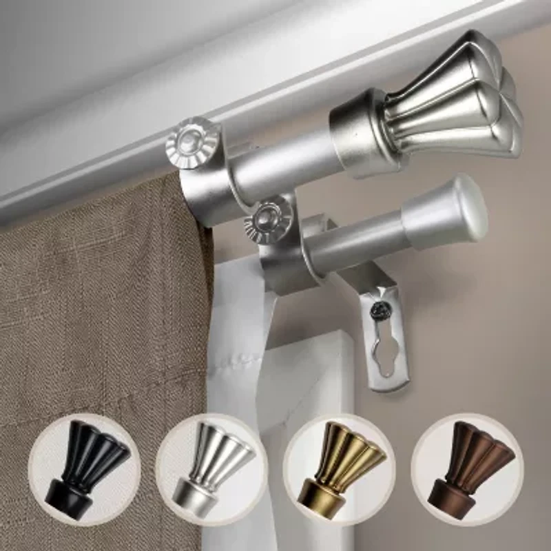 Rod Desyne Nisha  Double Curtain