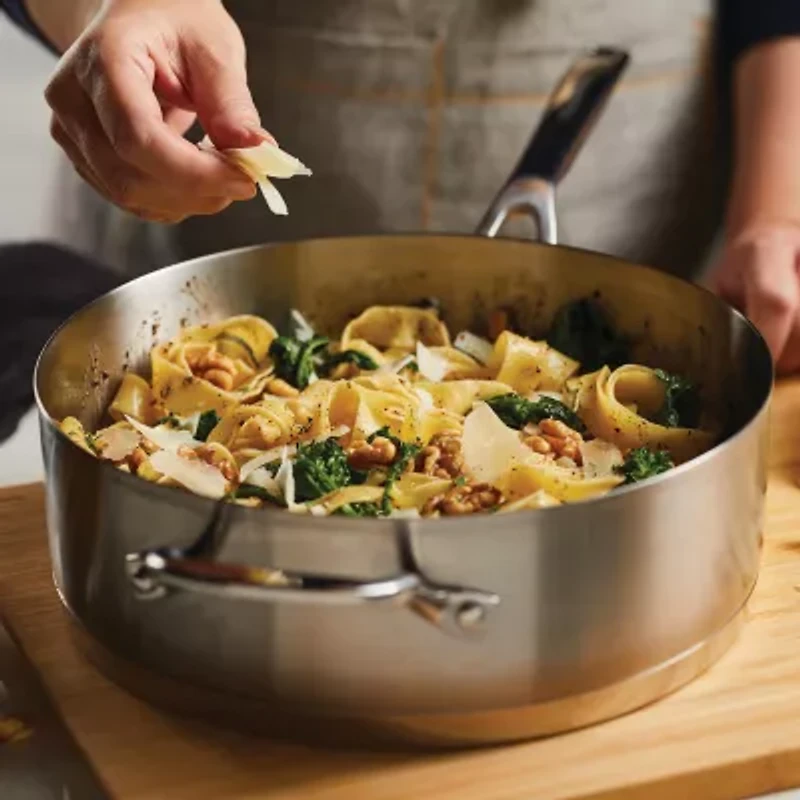 KitchenAid 3-Ply Stainless Steel 4.5-qt. Saute Pan