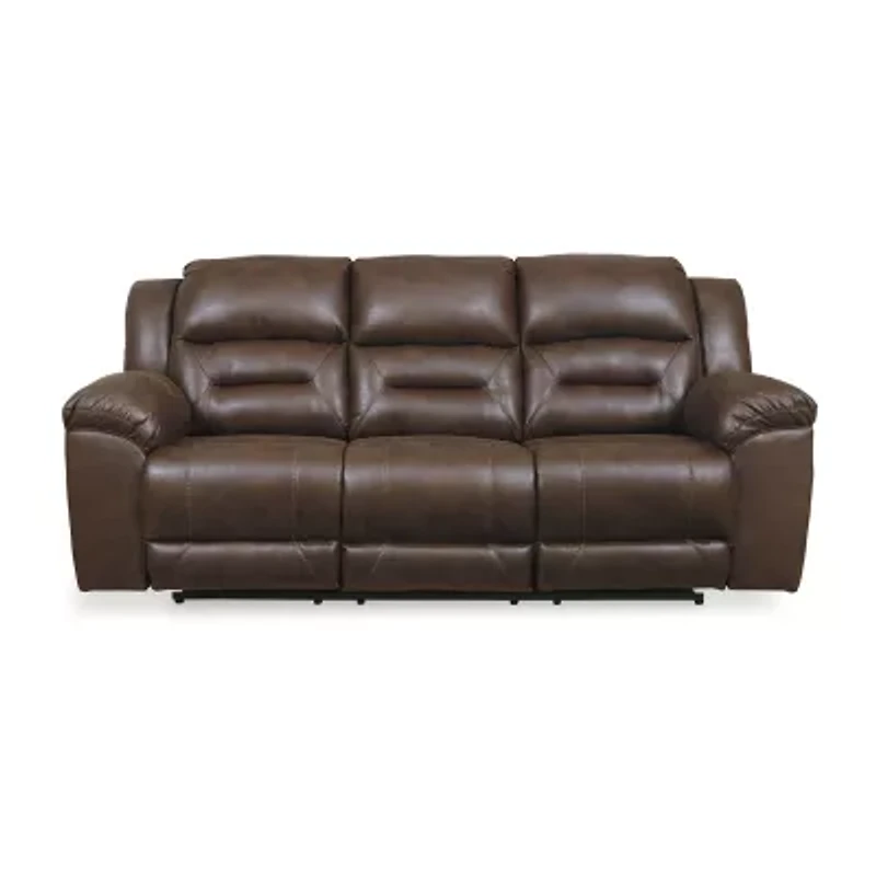 Signature Design by Ashley® Stoneland Manual Reclining Sofa