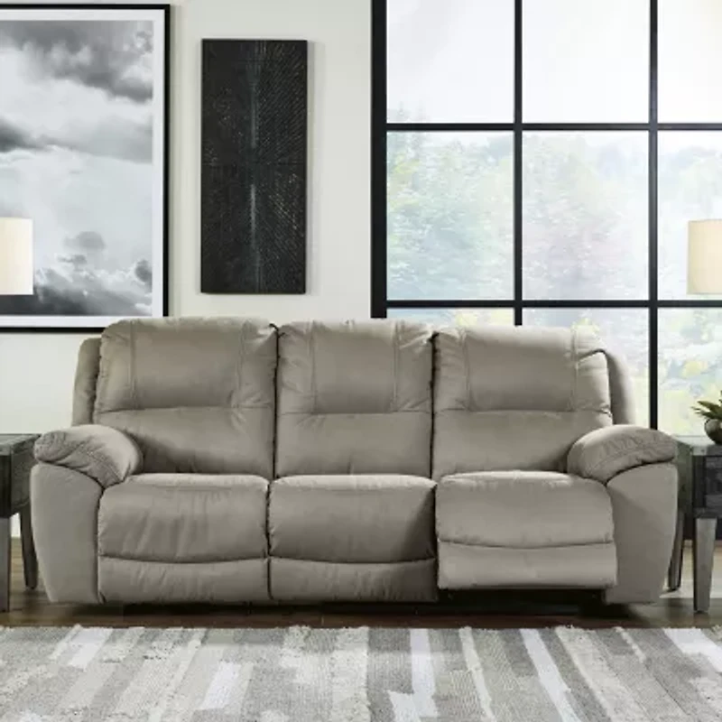 Signature Design by Ashley® Next-Gen Gaucho Pad-Arm Reclining Sofa