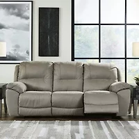 Signature Design by Ashley® Next-Gen Gaucho Pad-Arm Reclining Sofa