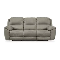 Signature Design by Ashley® Next-Gen Gaucho Pad-Arm Reclining Sofa