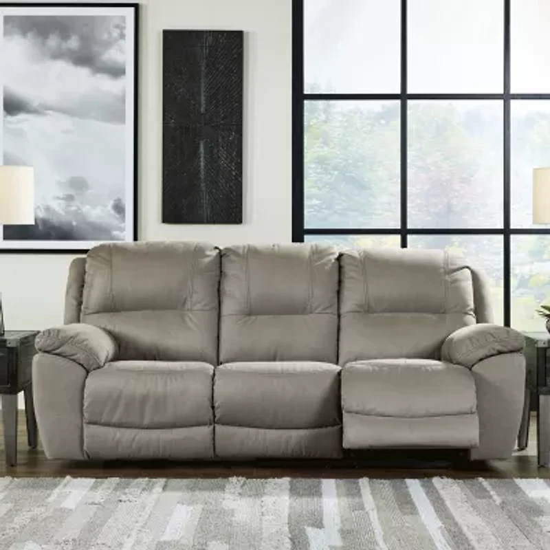 Signature Design by Ashley® Next-Gen Gaucho Pad-Arm Reclining Sofa