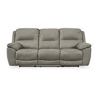Signature Design by Ashley® Next-Gen Gaucho Pad-Arm Reclining Sofa