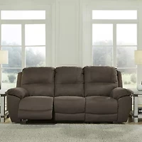 Signature Design by Ashley® Next-Gen Gaucho Pad-Arm Reclining Sofa