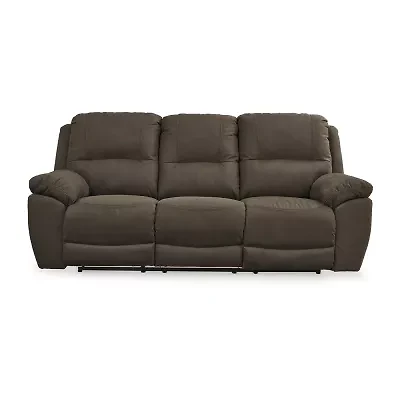 Signature Design by Ashley® Next-Gen Gaucho Pad-Arm Reclining Sofa