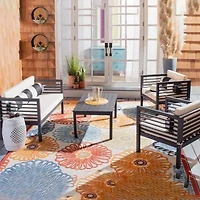 Safavieh Alda 15-pc. Conversation Set Cushioned