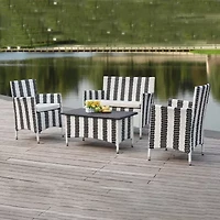 Safavieh Figueroa 7-pc. Conversation Set Cushioned