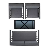 Safavieh Holyoke 11-pc. Conversation Set Cushioned