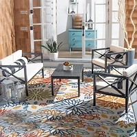 Safavieh Nunzio 11-pc. Conversation Set Cushioned