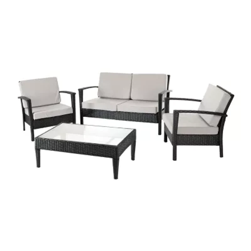 Safavieh Piscataway 12-pc. Conversation Set Cushioned