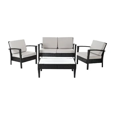 Safavieh Piscataway 12-pc. Conversation Set Cushioned