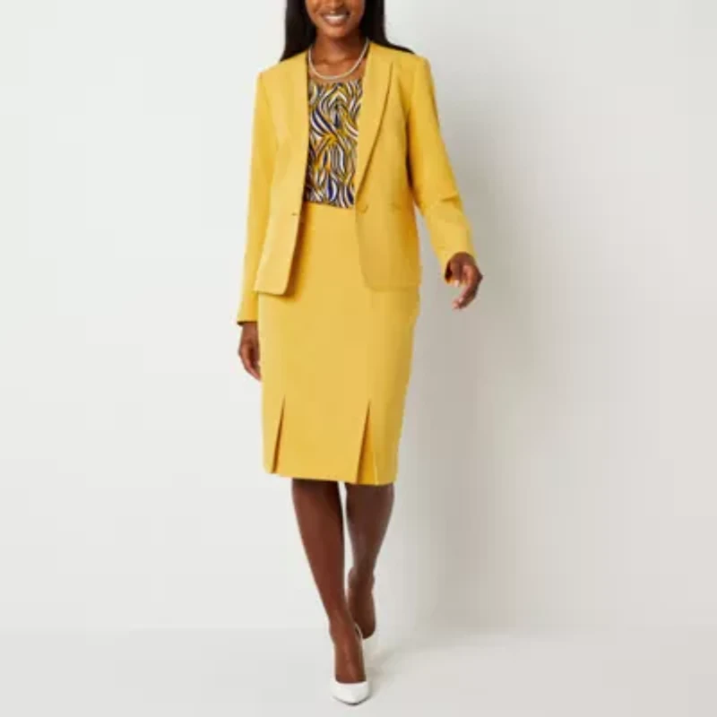 Black Label by Evan-Picone Womens Classic Fit Suit Jacket