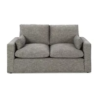 Signature Design by Ashley® Dramatic Track-Arm Upholstered Loveseat