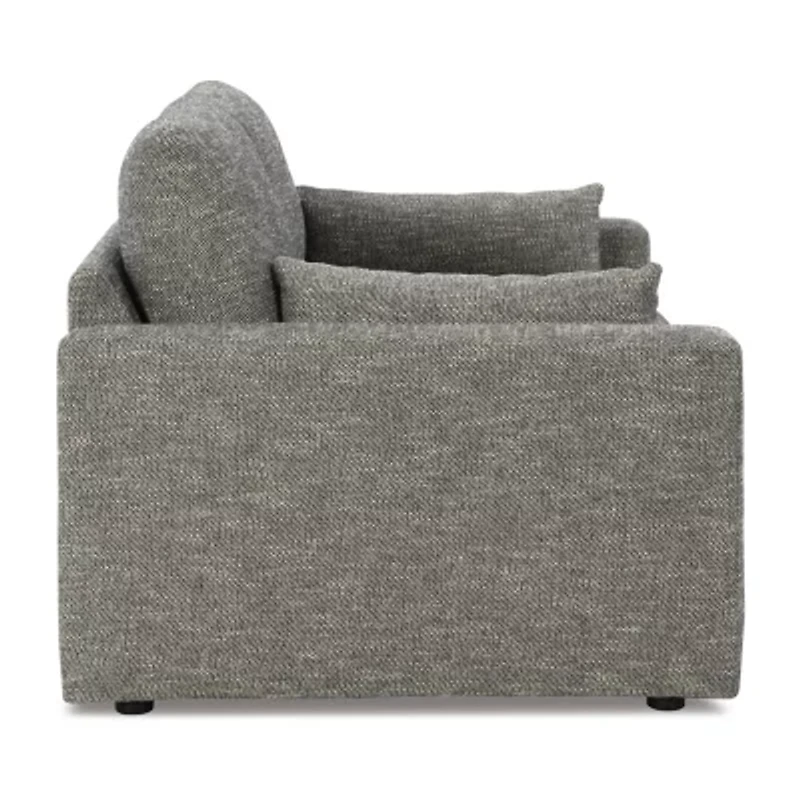 Signature Design by Ashley® Dramatic Track-Arm Upholstered Loveseat