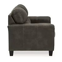 Signature Design by Ashley® Navi Track-Arm Upholstered Loveseat