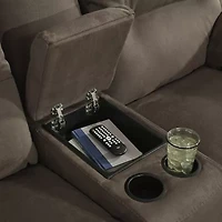 Signature Design by Ashley® Next-Gen Gaucho Pad-Arm Motion Upholstered Reclining Loveseat