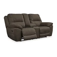 Signature Design by Ashley® Next-Gen Gaucho Pad-Arm Motion Upholstered Reclining Loveseat