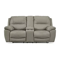 Signature Design by Ashley® Next-Gen Gaucho Pad-Arm Power Recline Motion Upholstered Loveseat