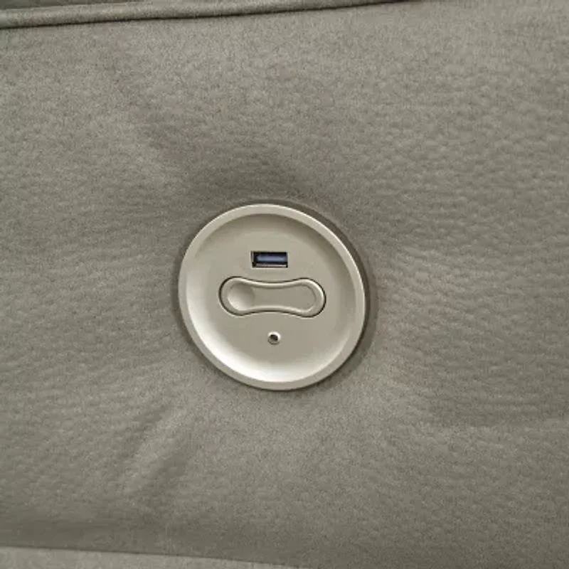 Signature Design by Ashley® Next-Gen Gaucho Pad-Arm Power Recline Motion Upholstered Loveseat