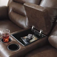 Signature Design by Ashley® Stoneland Power Reclining Loveseat with Console