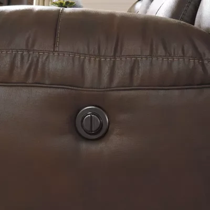 Signature Design by Ashley® Stoneland Power Reclining Loveseat with Console