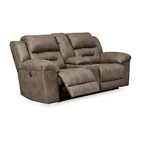 Signature Design by Ashley® Stoneland Power Reclining Loveseat with Console