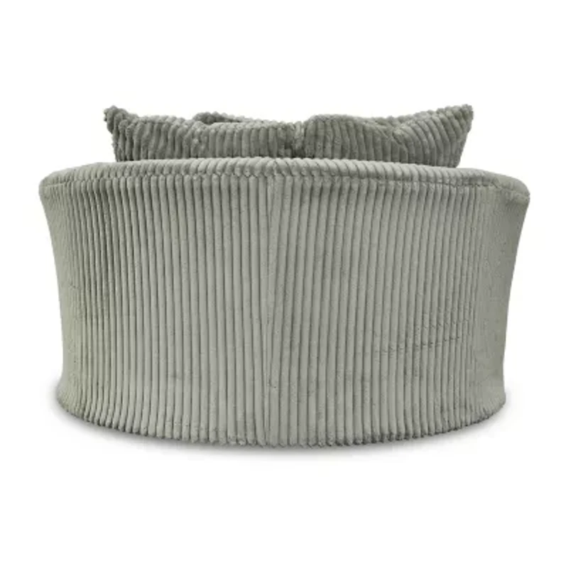 Signature Design by Ashley® Lindyn Swivel Upholstered Armchair