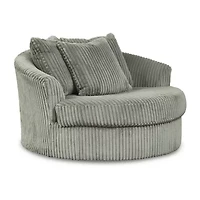 Signature Design by Ashley® Lindyn Swivel Upholstered Armchair