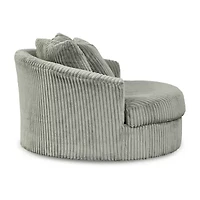 Signature Design by Ashley® Lindyn Swivel Upholstered Armchair