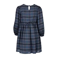 Speechless Big Kid Girls Long Sleeve A-Line Dress