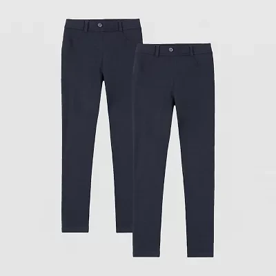 IZOD Little & Big Girls Knit Full Length Leggings