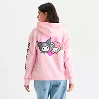 My Melody X Kuromi Hoodie Womens Long Sleeve Hello Kitty Zipper Juniors