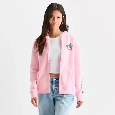 My Melody X Kuromi Hoodie Womens Long Sleeve Hello Kitty Zipper Juniors