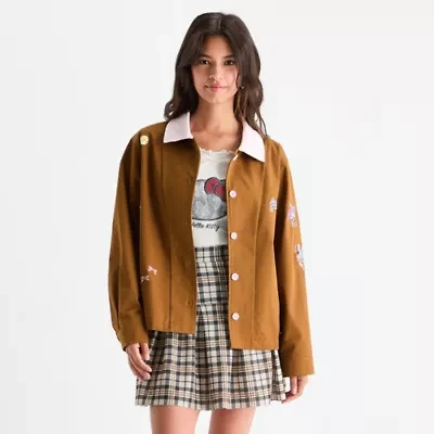 Womens Juniors Hello Kitty Lightweight Work Jacket