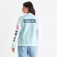 Stitch Womens Lilo & Fleece Midweight Juniors Bomber Jacket