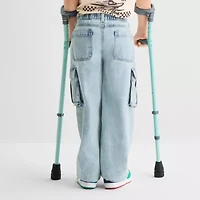 Thereabouts Little & Big Kid Boys Adaptive Cargo Loose Fit Jean