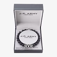 J.P. Army Mens Stainless Steel Stretch Bracelet