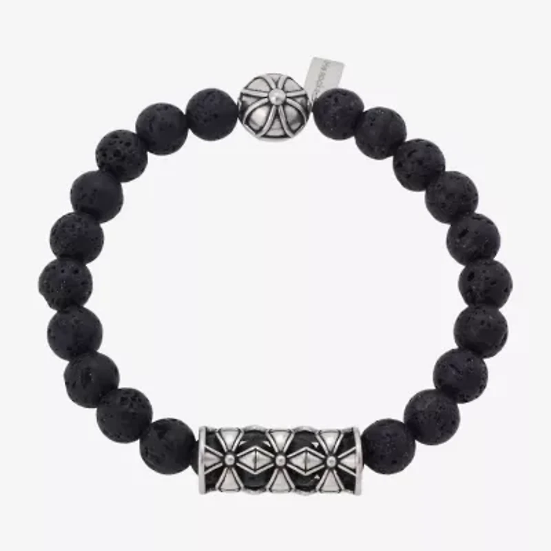 J.P. Army Mens Stainless Steel Stretch Bracelet
