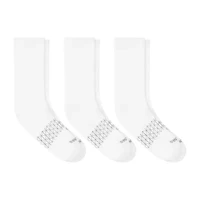Hanes® Men's Ultimate Absolute Comfort 3 Pairs, Moisture-Wicking Crew Socks