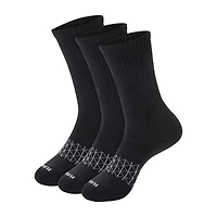 Hanes Absolute Mens 3 Pair Crew Socks