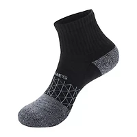 Hanes Absolute 3 Pair Quarter Ankle Socks Mens