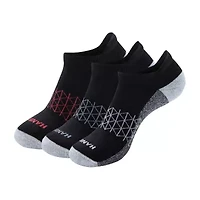 Hanes Absolute Heel Tab Mens Multi-Pack 3 Pair No Show Socks