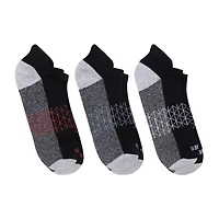 Hanes Absolute Heel Tab Mens Multi-Pack 3 Pair No Show Socks